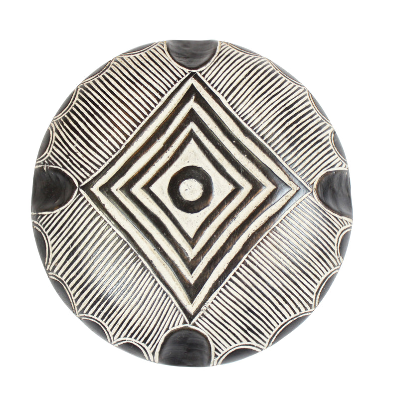 13" African Wooden Shield