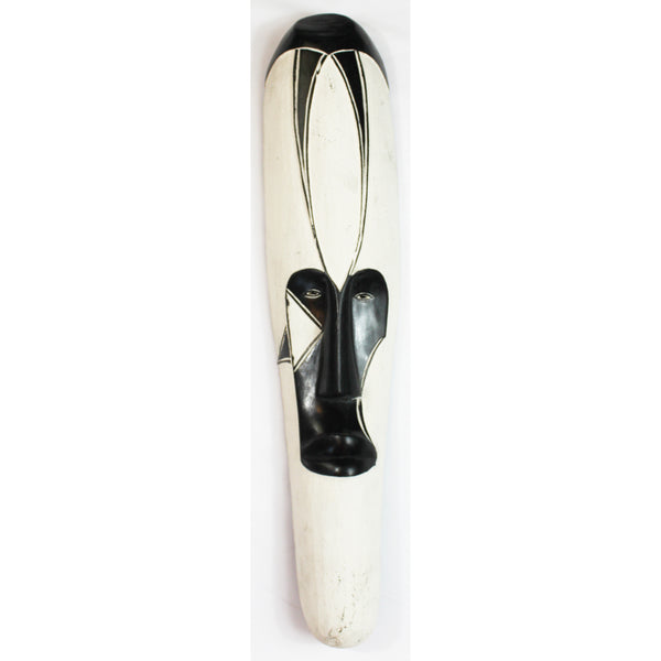 Wooden Face Mask - 25" x 5"x 3"