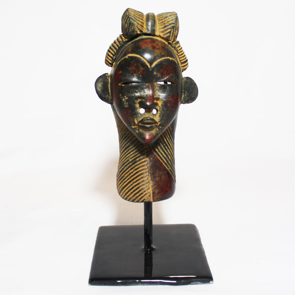 Amina African Passport Mask - 3" x 5.5"