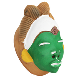 Amara African Passport Mask - 3.5" x 4.5"