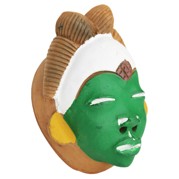 Amara African Passport Mask - 3.5" x 4.5"