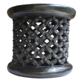 Traditional Bamileke Stool /Coffee Table 19" x 18"x 19"