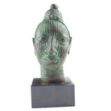 Benin Bronze Head -7.5" x 3"