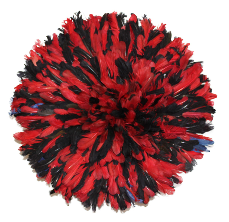 Red and Black Juju Hat