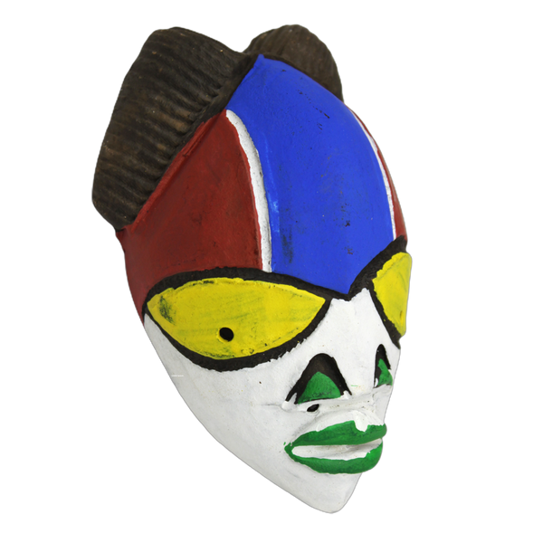 Femi African Passport Mask - 3" x 4.5"