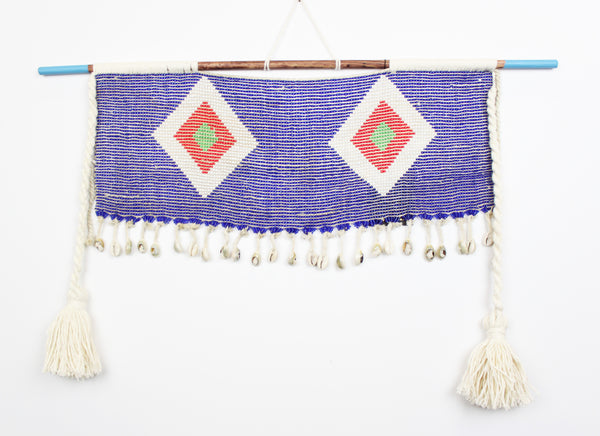 Mounted Kirdi  Apron - Beaded