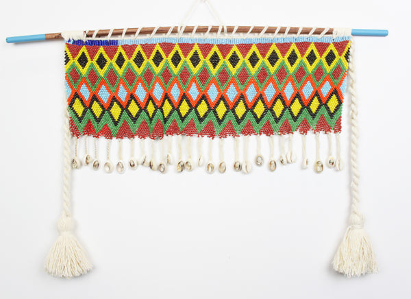 Mounted Kirdi Apron - Beaded