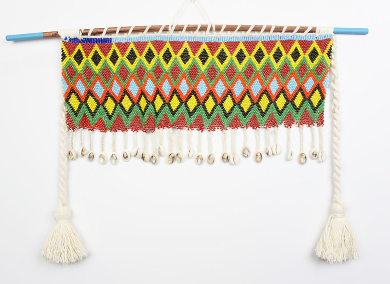 Mounted Kirdi Apron - Beaded