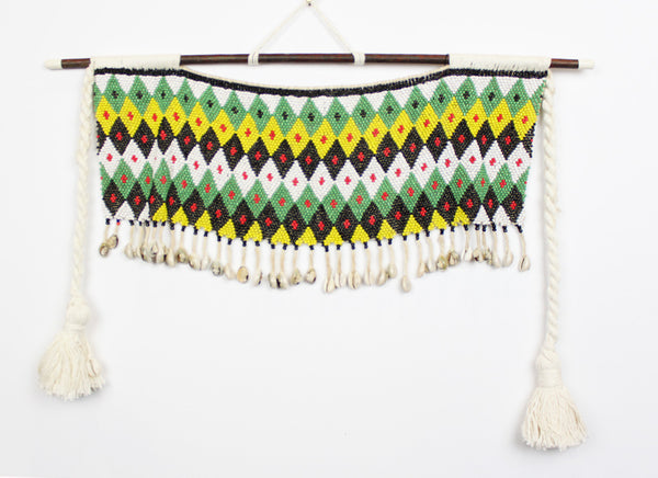 Mounted Kirdi  Apron - Beaded