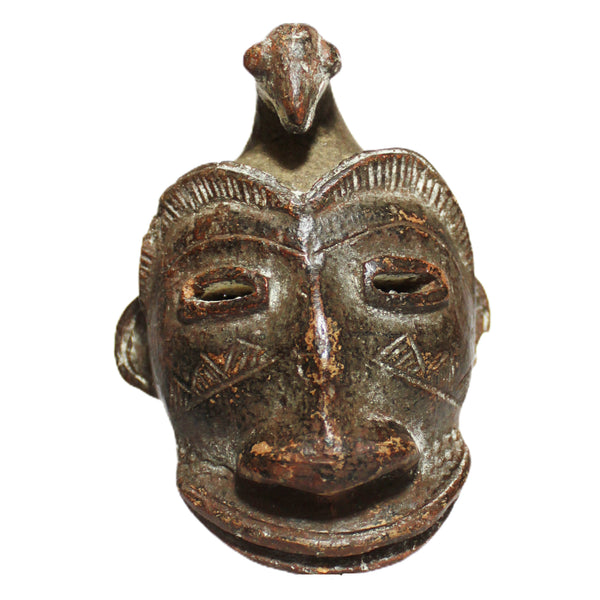 Chike African Passport Mask -  3" x 4.5" x 3"