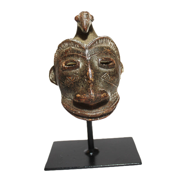 Chike African Passport Mask -  3" x 4.5" x 3"