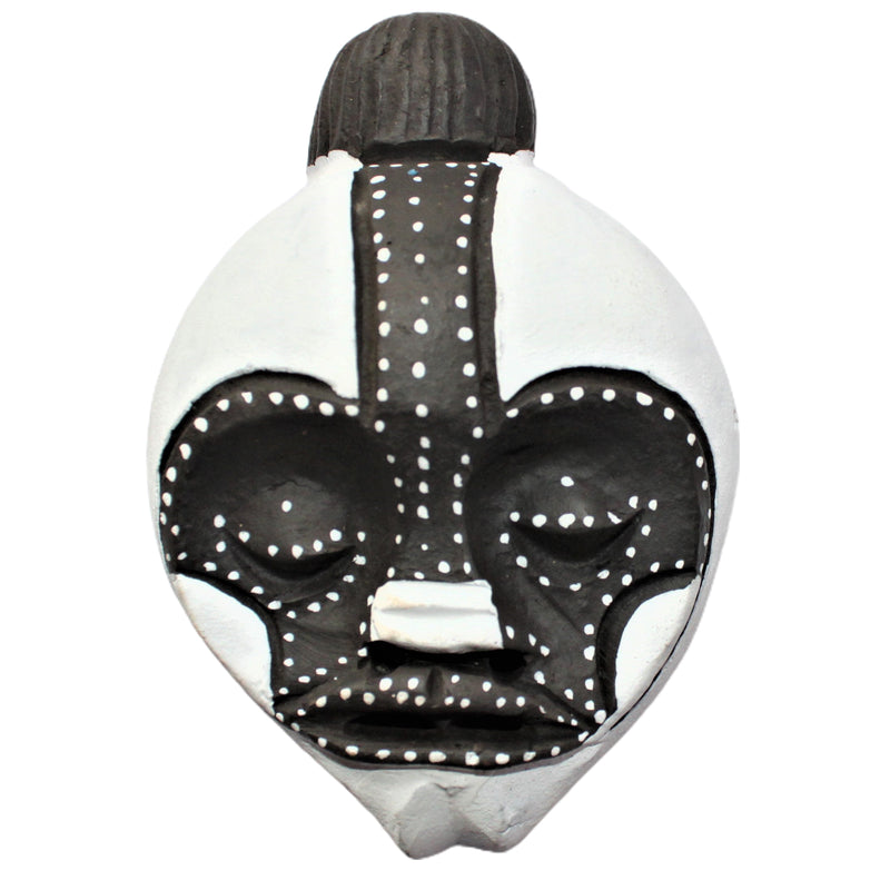 Ewe African Passport Mask - 3" x 4"
