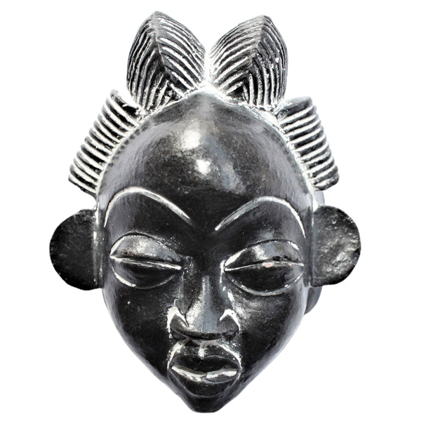 Abena African Passport Mask - 3.2" x 4.5"