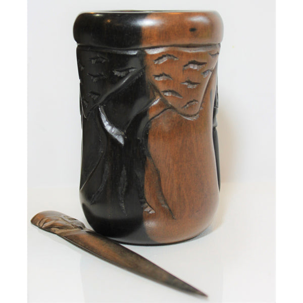 Wooden Pencil Holder & Wooden letter opener - 3.5" * 5"