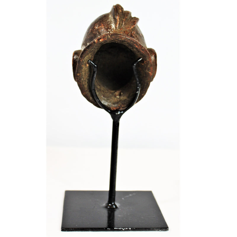 African Passport Mask Stand - Grey