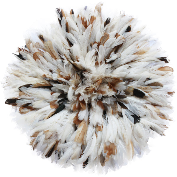 White Blinding Brown Juju Hat