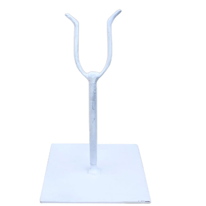 African Passport Mask Stand - Flat Antique White